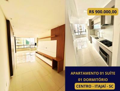Apartamento para Venda, em Itajaí, bairro Centro, 2 dormitórios, 1 banheiro, 1 suíte, 1 vaga