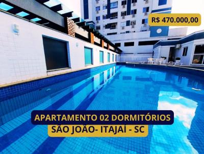 Apartamento para Venda, em Itajaí, bairro São João, 2 dormitórios, 1 banheiro, 1 vaga