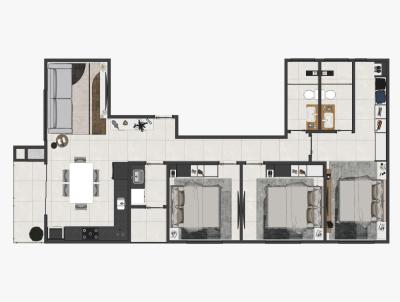 Apartamento para Venda, em Balnerio Piarras, bairro Itacolomi, 3 dormitrios, 2 banheiros, 1 sute, 1 vaga